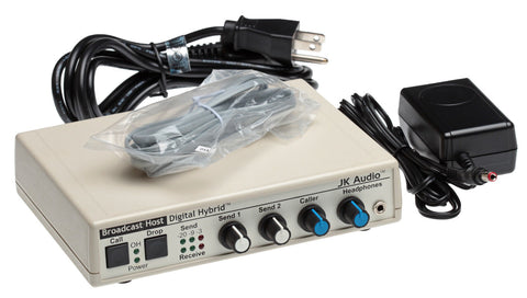 JK Audio Broadcast Host Digital Hybrid Audio Console Phone Line Interface IFB [Used]-www.prostudioconnection.com
