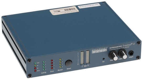 Broadcast Tools Streaming Sentinel 4 Signal Monitor Silence Sensor Failover-www.prostudioconnection.com