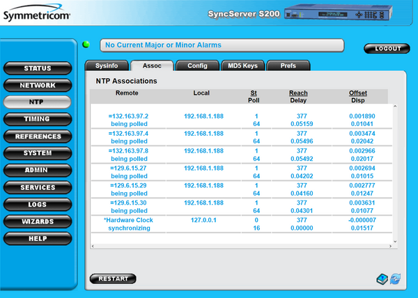 Symmetricom SyncServer S200 OCXO Furuno UPGRADED GPS NTP Network Time Server-www.prostudioconnection.com