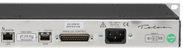 Telos Z/IP ONE Remote Studio Codec Audio Over IP Internet Transmission Endpoint-www.prostudioconnection.com