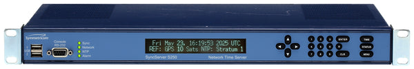 Symmetricom SyncServer S250 OCXO UPGRADED Furuno GPS NTP Network Time Server-www.prostudioconnection.com
