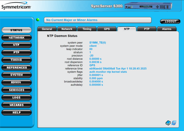 Symmetricom SyncServer PTP S300 UPGRADED GPS NTP Network Time Server NEW DISPLAY-www.prostudioconnection.com