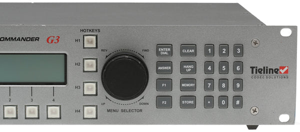 Tieline TLR300B2 Commander G3 IP POTS/PSTN Broadcast Audio Codec Rackmount AoIP-www.prostudioconnection.com