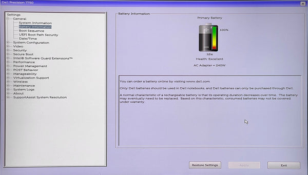 17" 4K Screen! i9 CPU! Dell Precision 7750 2.4GHz 32GB 1TB Quadro T1000 *MINT-*-www.prostudioconnection.com