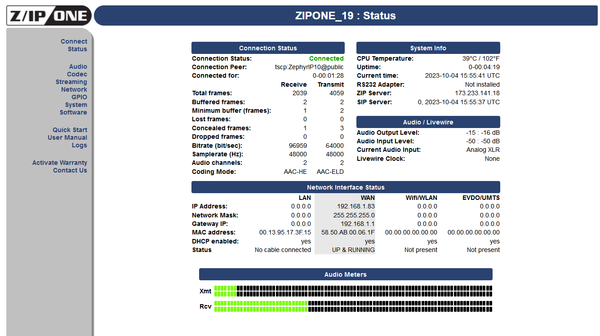 Telos Z/IP ONE Remote Studio Codec Audio Over IP Internet Transmission Endpoint-www.prostudioconnection.com