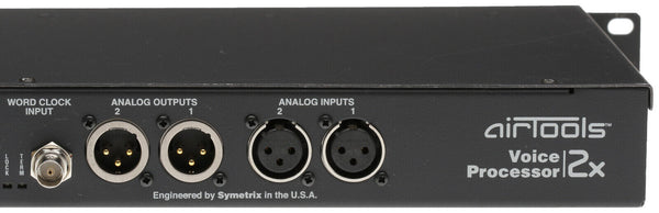 Airtools Symetrix 2X AES Digital Voice Processor Preamplifier Podcast Voiceover-www.prostudioconnection.com