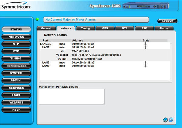 Symmetricom SyncServer PTP S300 UPGRADED GPS NTP Network Time Server NEW DISPLAY-www.prostudioconnection.com