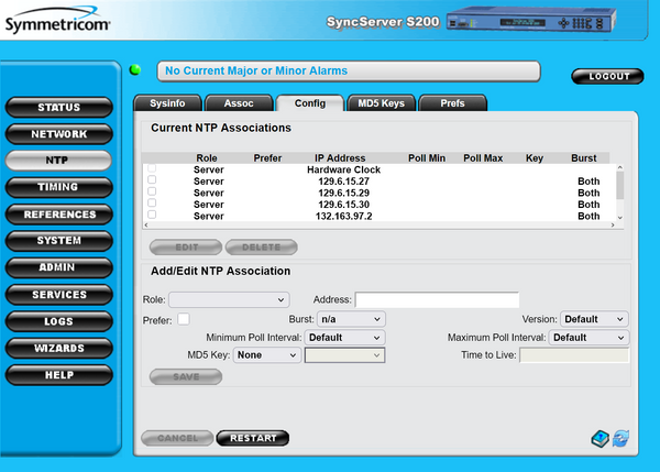 Symmetricom SyncServer S200 OCXO UPGRADED Furuno GPS NTP Network Time Server-www.prostudioconnection.com