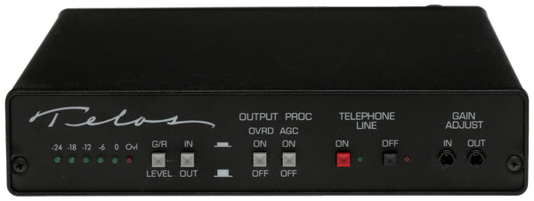 Telos One Cased w SAA Auto Answer Digital Phone Hybrid Broadcast Audio Interface-www.prostudioconnection.com