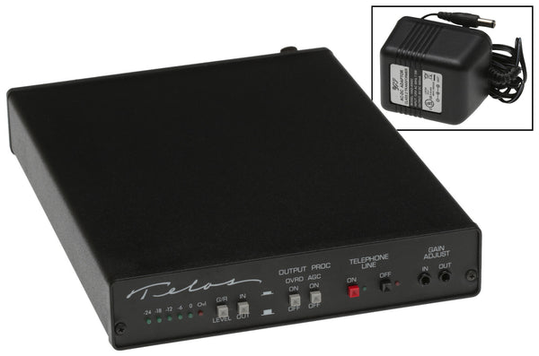 Telos One Cased w SAA Auto Answer Digital Phone Hybrid Broadcast Audio Interface-www.prostudioconnection.com