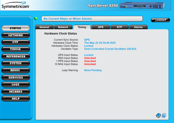 Symmetricom SyncServer S250 OCXO UPGRADED Furuno GPS NTP Network Time Server-www.prostudioconnection.com