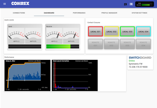 Comrex ACCESS Codec AES Audio Over IP Endpoint AAC Internet AoIP w/ TS License-www.prostudioconnection.com