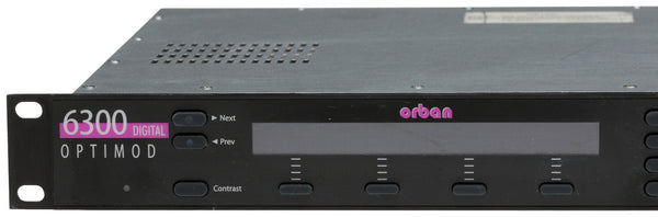 Orban Optimod 6300 5-Band Web AES DAB Digital Audio Broadcast Loudness Processor-www.prostudioconnection.com