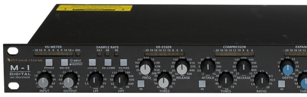 Wheatstone Vorsis M-1 AES Digital 96KHz Voice Processor Preamp Compressor M1-www.prostudioconnection.com