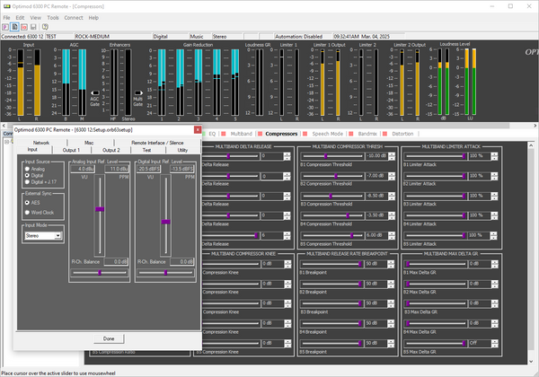 Orban Optimod 6300 5-Band Web AES DAB Digital Audio Broadcast Loudness Processor-www.prostudioconnection.com