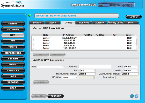Symmetricom SyncServer PTP S300 UPGRADED GPS NTP Network Time Server NEW DISPLAY-www.prostudioconnection.com