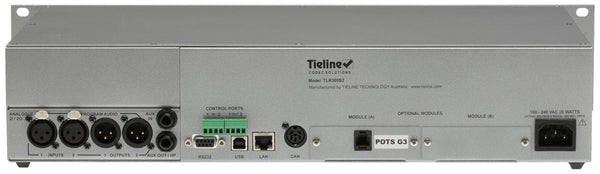 Tieline TLR300B2 Commander G3 IP POTS/PSTN Broadcast Audio Codec Rackmount AoIP-www.prostudioconnection.com