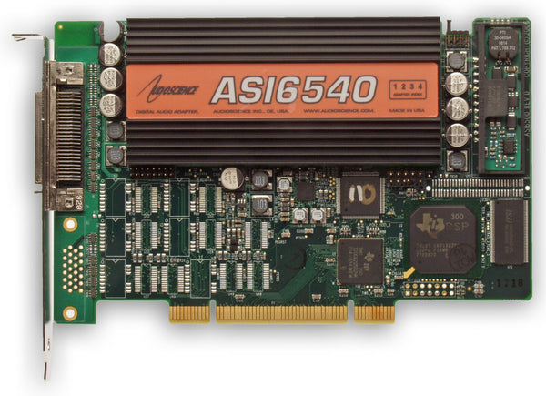 AudioScience ASI6540 Broadcast Balanced Analog XLR Multichannel MRX TSX Audio-www.prostudioconnection.com