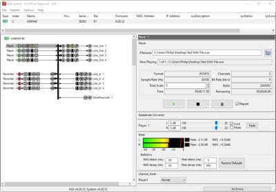 AudioScience ASI6540 Broadcast Balanced Analog XLR Multichannel MRX TSX Audio-www.prostudioconnection.com