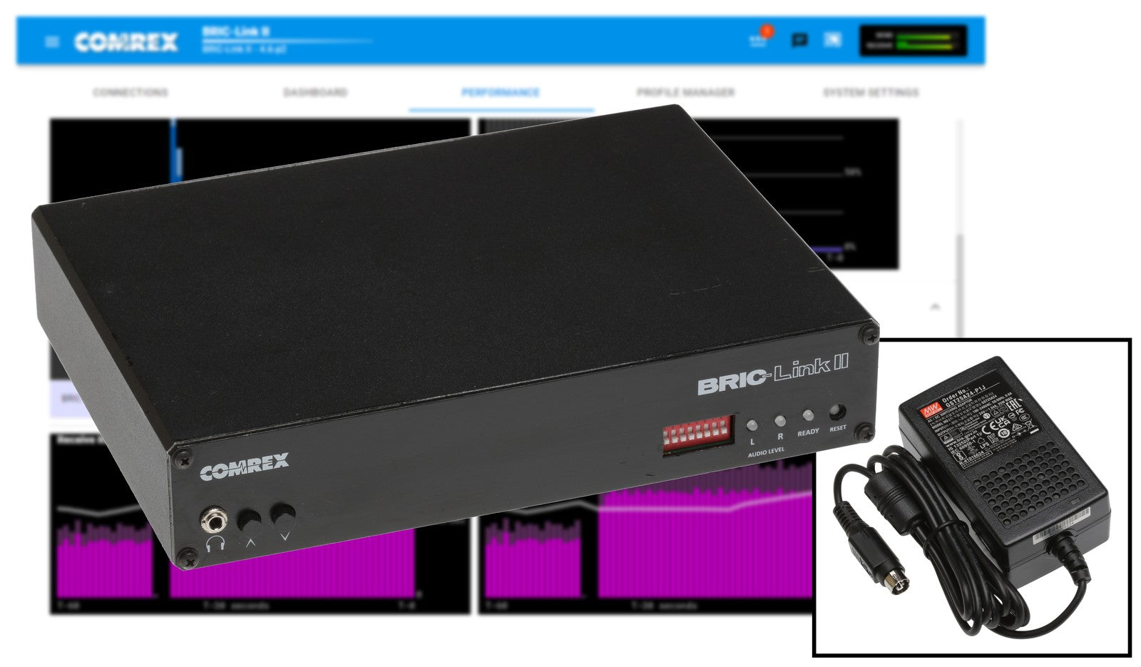 Comrex BRIC-Link II Broadcast Audio Over IP Duplex Digital Codec w/ Opus & AAC [Used]-www.prostudioconnection.com