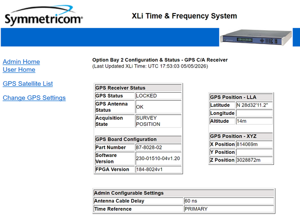 Symmetricom XLi OCXO UPGRADED GPS 10MHz LPN Oscillator NTP Time Server LOADED!!-www.prostudioconnection.com