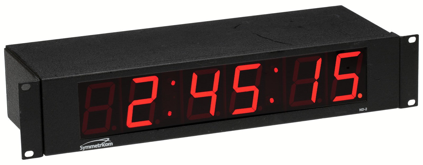 Symmetricom ND-2 NTP Internet IP Synchronized Red LED Wall Clock Ethernet ND2 [Refurbished]-www.prostudioconnection.com