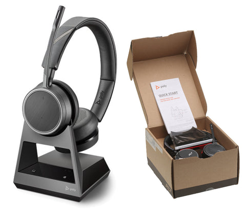 Poly Voyager 4220 Office 300ft Long Range Stereo Bluetooth Headset Phone & USB-A-www.prostudioconnection.com