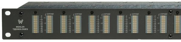 Wohler MSLV-120D 20 Channel AES Digital Audio VU Avg. & Peak LED Level Meter BNC [Used]-www.prostudioconnection.com