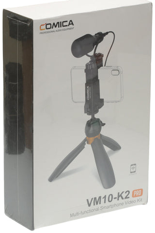 Comica CVM - VM10 - K2 Pro Audio Mini Smartphone Video Kit - New / Sealed-www.prostudioconnection.com