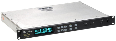 Dolby LM100 LUFS Loudness Meter Broadcast Streaming Podcast AES Digital & Analog-www.prostudioconnection.com