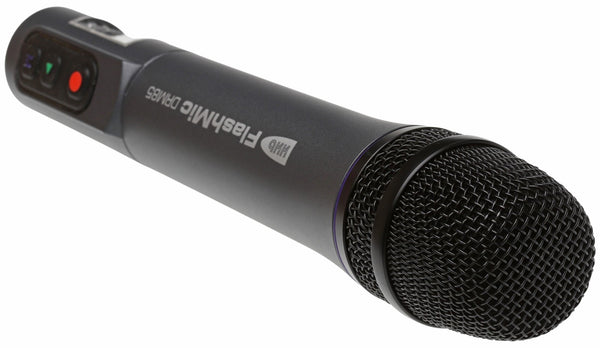 HHB DRM85 Flash Mic ENG Digital Recording Condenser Cordless Microphone USB-www.prostudioconnection.com