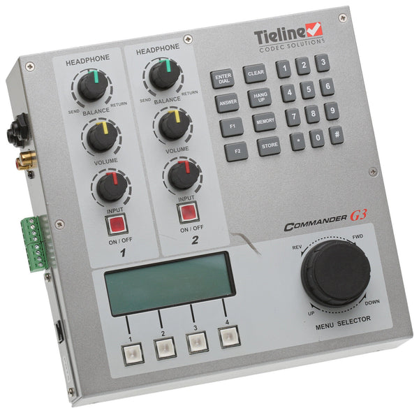 Tieline Commander G3 TLF300 Field Portable Remote Codec Audio Over IP POTS-www.prostudioconnection.com