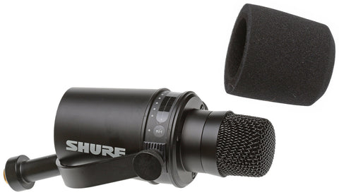 Shure MV7 Cardioid Dynamic Vocal Podcast Broadcast Microphone USB & XLR Outputs-www.prostudioconnection.com