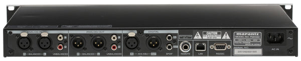 Marantz PMD580 Balanced XLR AES Digital Networked Solid State Recorder Rackmount-www.prostudioconnection.com