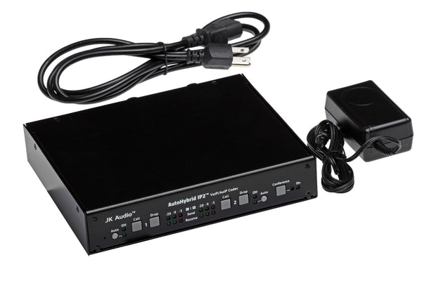 JK Audio AutoHybrid IP2 Broadcast VoIP AoIP Hybrid G.722 Wideband SIP Client [Used]-www.prostudioconnection.com