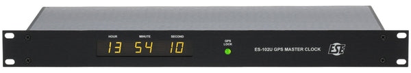 ESE ES-102U UPGRADED ublox GPS SMPTE/EBU TC90 Timecode LED Clock Time Receiver [Used]-www.prostudioconnection.com