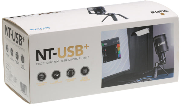 Rode NT-USB+ Professional USB Cardioid Condenser Voiceover Microphone-www.prostudioconnection.com