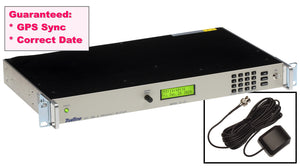 TrueTime Symmetricom XL-DC GPS Disciplined 10MHz Oscillator Quad IRIG-B Timecode [Used]-www.prostudioconnection.com