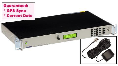 TrueTime Symmetricom XL-DC GPS Disciplined 10MHz Oscillator Quad IRIG-B Timecode [Used]-www.prostudioconnection.com