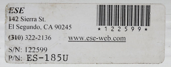 ESE ES-185U GPS Satellite SMPTE/EBU TC90 Serial Timecode Source LED Atomic Clock [Used]-www.prostudioconnection.com