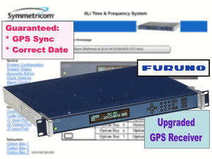 Symmetricom XLi TCXO UPGRADED Furuno GPS NTP Time Server 10MHz Oscillator PPO-www.prostudioconnection.com