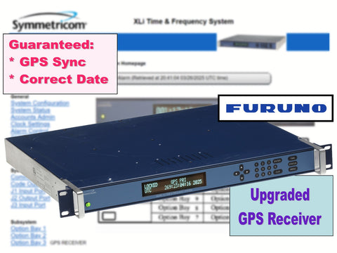 Symmetricom XLi TCXO UPGRADED Furuno GPS NTP Time Server 10MHz Oscillator PPO-www.prostudioconnection.com