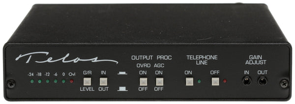 Telos One Cased w SAA Auto Answer Digital Phone Hybrid Broadcast Audio Interface-www.prostudioconnection.com