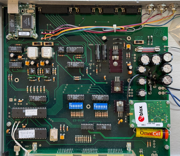 ESE ES-911 NTP GPS Network Time Server TC90 IRIG-B Serial Timecode LED Clock-www.prostudioconnection.com