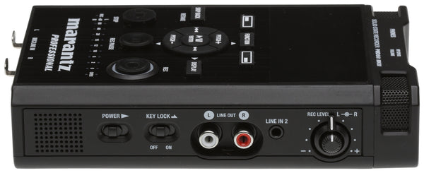 Marantz PMD661 MKIII Solid State SD Card Field Recorder Balanced XLR SPDIF Input [Used]-www.prostudioconnection.com