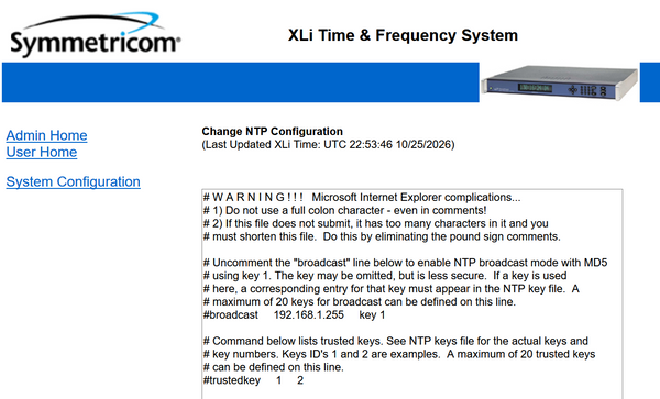 Symmetricom XLi OCXO UPGRADED GPS 8x LPN 10MHz Oscillator NTP Time Server IRIG-B-www.prostudioconnection.com