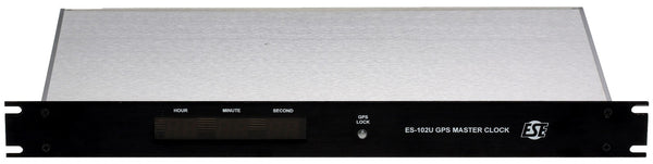 ESE ES-102U UPGRADED ublox GPS SMPTE/EBU TC90 Timecode LED Clock Time Receiver [Used]-www.prostudioconnection.com