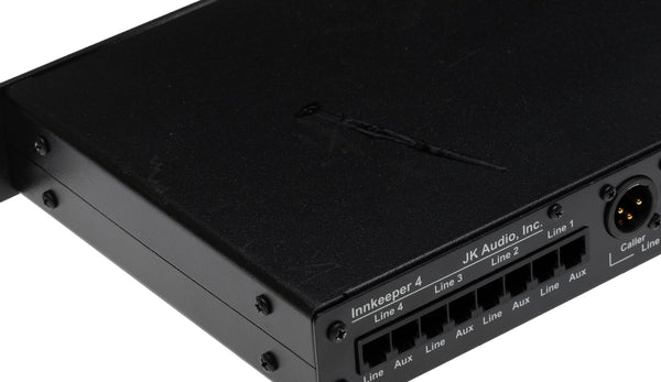 JK Audio Innkeeper 4 Line Broadcast Digital Hybrid Phone Audio Console Interface-www.prostudioconnection.com