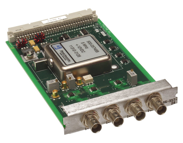 TrueTime Symmetricom XL-DC 86-357-24 Quad 10MHz Card Low Phase Noise BNC Output [Used]-www.prostudioconnection.com