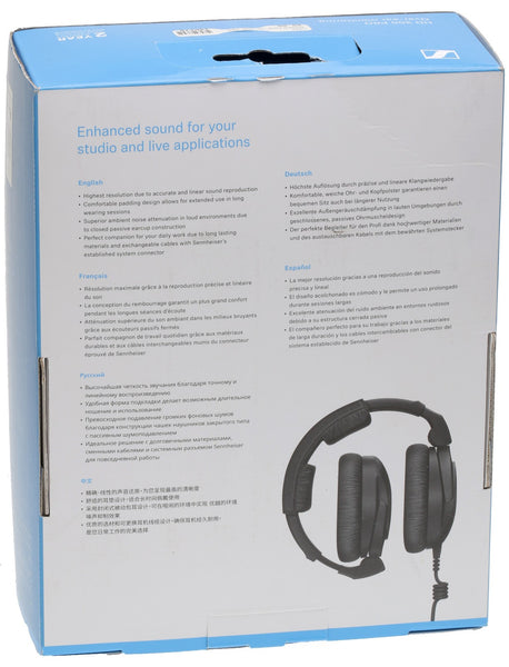 Sennheiser Professional HD 300 PRO Over-Ear Studio Headphones Black - NEW!-www.prostudioconnection.com
